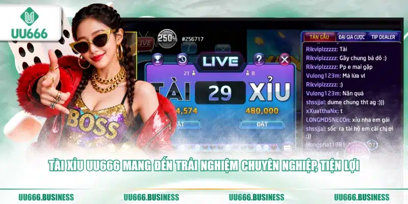 Tài Xỉu UU666 3 Tài Xỉu UU666 mang đến trải nghiệm chuyên nghiệp, tiện lợi