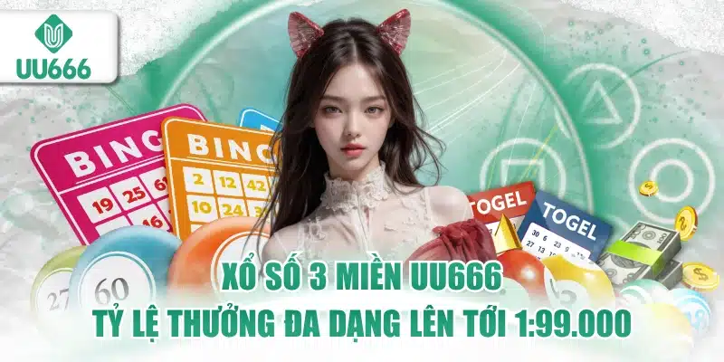 xổ số 3 miền uu666