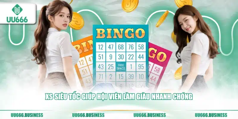 Xổ Số UU666 5 Xổ số siêu tốc giúp hội viên làm giàu